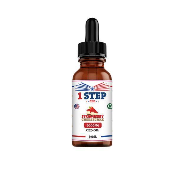 1 Step CBD 6000mg CBD Flavoured Oil 30ml (BUY 1 GET 1 FREE) - remedykartelcbd1stop