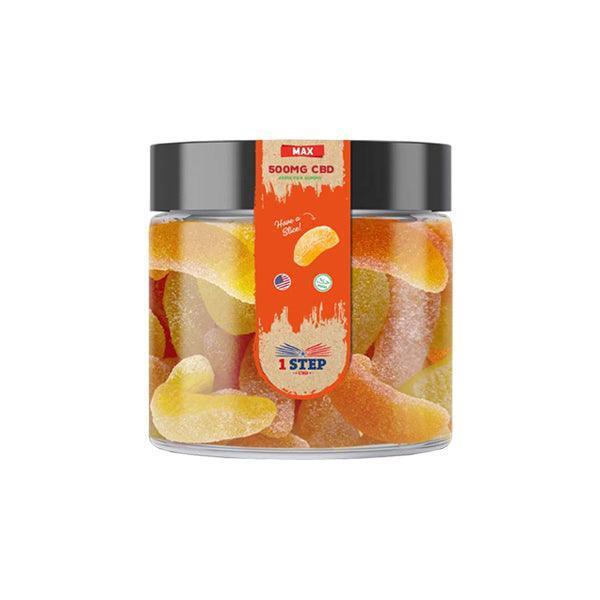 1 Step CBD Max Gummies 500mg (100g) (BUY 1 GET 1 FREE) - remedykartelcbd1stop