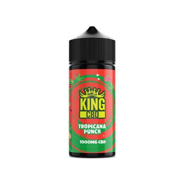 King CBD 1000mg CBD E-liquid 120ml (BUY 1 GET 1 FREE) - remedykartelcbd1stop