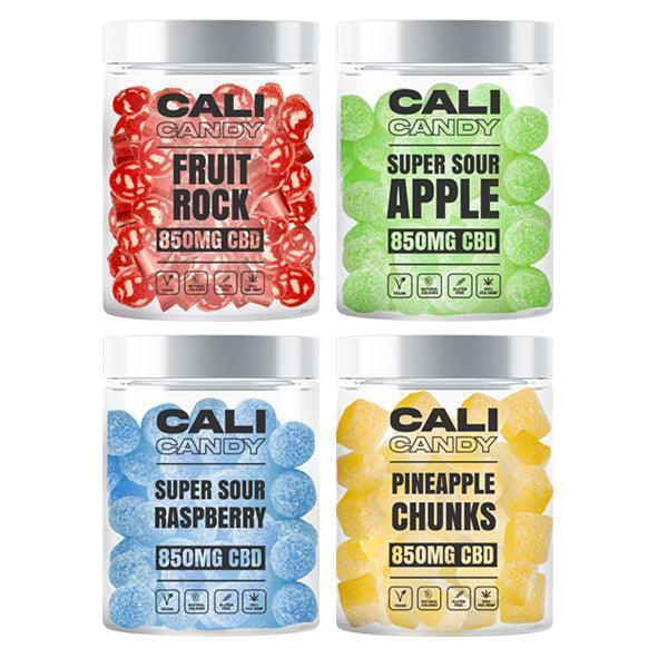 CALI CANDY 850mg CBD Vegan Sweets (Small) - 10 Flavours - remedykartelcbd1stop