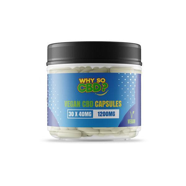 Why So CBD? 1200mg CBD Vegan Capsules - 30 Caps - remedykartelcbd1stop