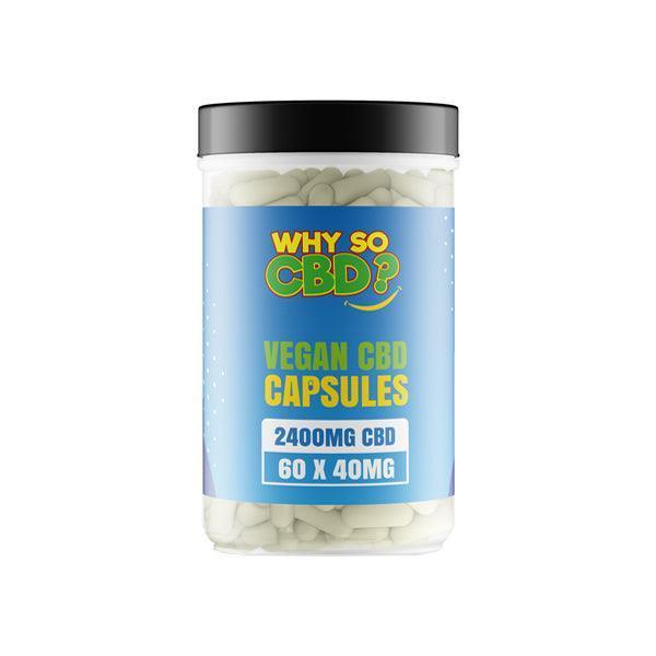 Why So CBD? 2400mg CBD Vegan Capsules - 60 Caps - remedykartelcbd1stop