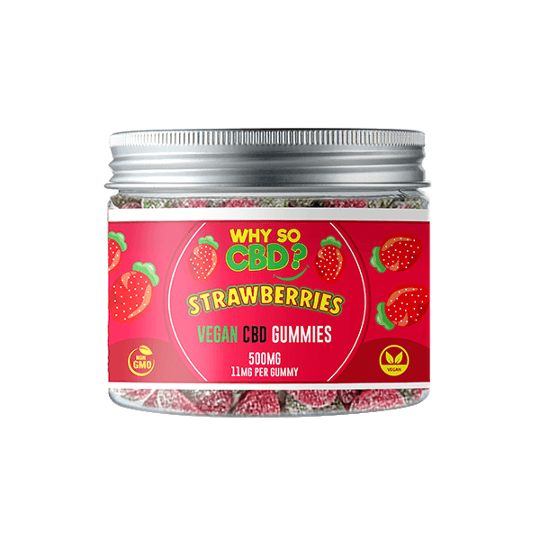 Why So CBD? 500mg CBD Small Vegan Gummies - 11 Flavours - remedykartelcbd1stop