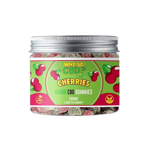 Why So CBD? 500mg CBD Small Vegan Gummies - 11 Flavours - remedykartelcbd1stop
