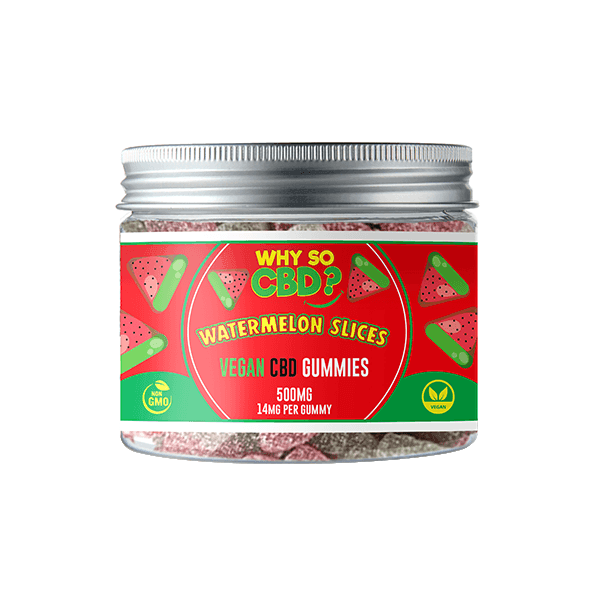 Why So CBD? 500mg CBD Small Vegan Gummies - 11 Flavours - remedykartelcbd1stop