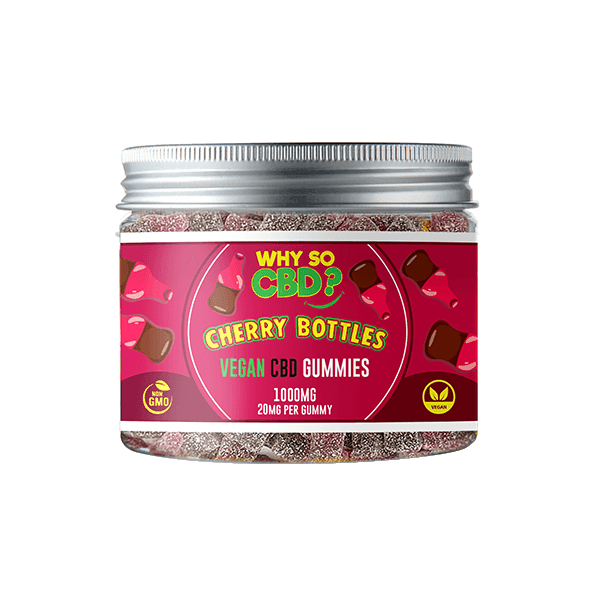 Why So CBD? 1000mg CBD Small Vegan Gummies - 11 Flavours - remedykartelcbd1stop