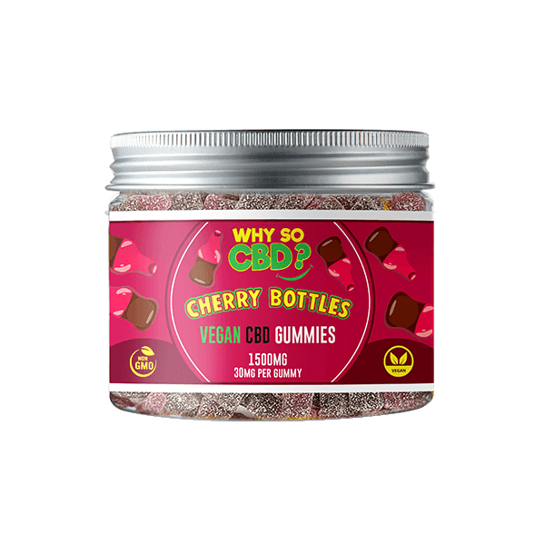 Why So CBD? 1500mg CBD Small Vegan Gummies - 11 Flavours - remedykartelcbd1stop