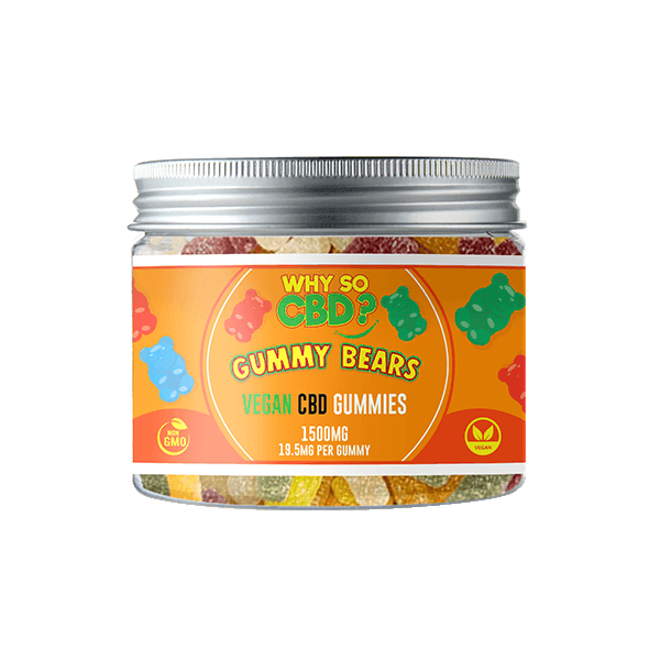 Why So CBD? 1500mg CBD Small Vegan Gummies - 11 Flavours - remedykartelcbd1stop