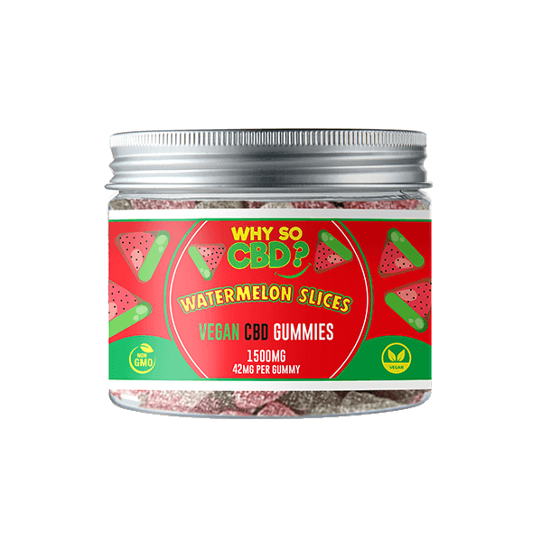 Why So CBD? 1500mg CBD Small Vegan Gummies - 11 Flavours - remedykartelcbd1stop