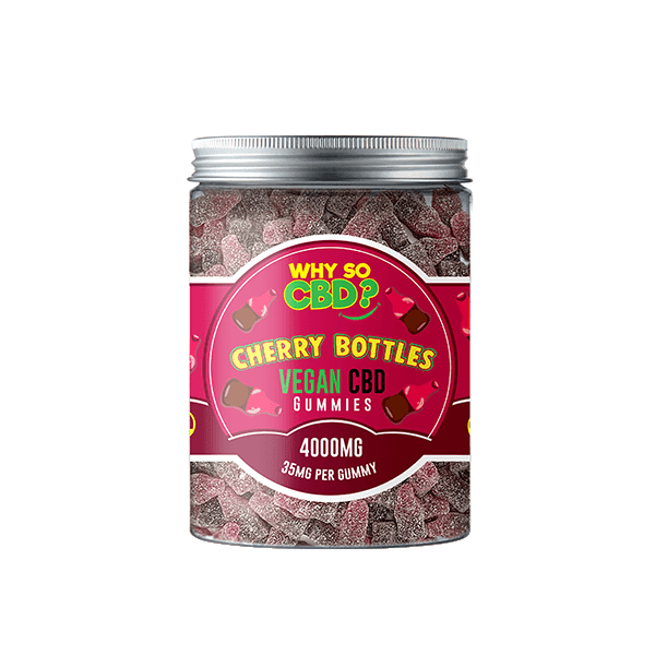 Why So CBD? 4000mg CBD Large Vegan Gummies - 11 Flavours - remedykartelcbd1stop