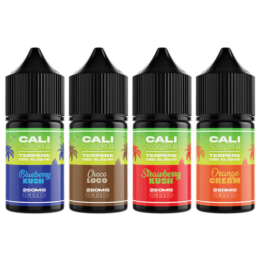 CALI VAPE 250mg Full Spectrum CBD E-liquid 10ml - remedykartelcbd1stop