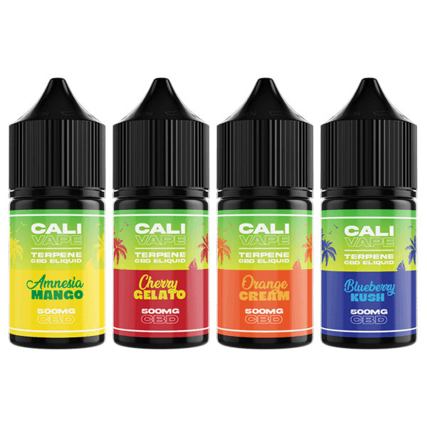 CALI VAPE 500mg Full Spectrum CBD E-liquid 10ml - remedykartelcbd1stop