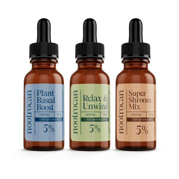 Nootrocan 1500mg 5% Full Spectrum CBD Nootropic Oil - 30ml - remedykartelcbd1stop