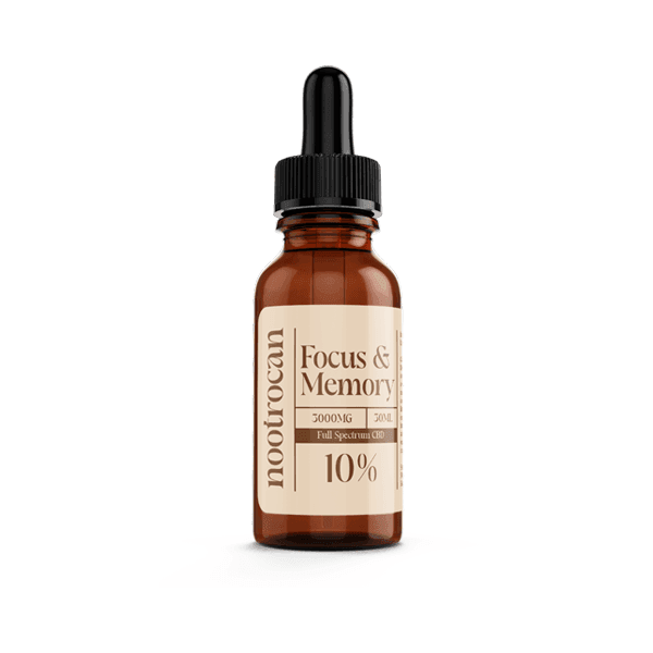 Nootrocan 3000mg 10% Full Spectrum CBD Nootropic Oil - 30ml - remedykartelcbd1stop