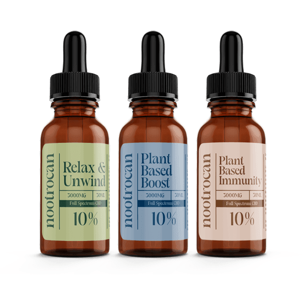 Nootrocan 3000mg 10% Full Spectrum CBD Nootropic Oil - 30ml - remedykartelcbd1stop