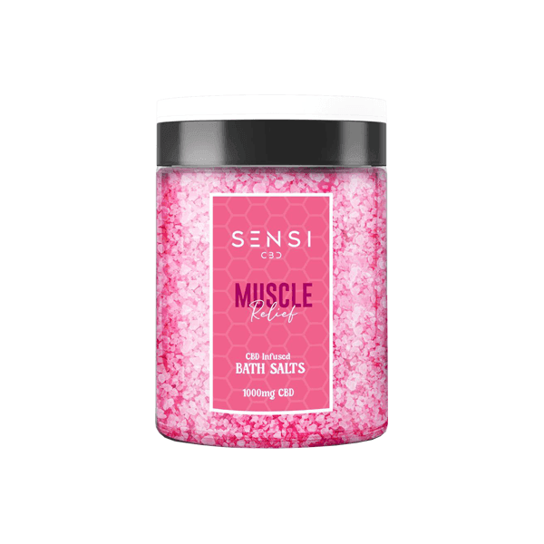 Sensi CBD 1000mg CBD Infused Bath Salts - 700g (BUY 1 GET 1 FREE) - remedykartelcbd1stop