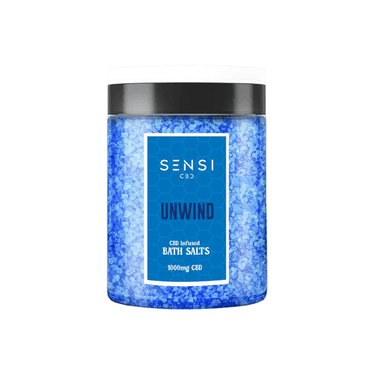 Sensi CBD 1000mg CBD Infused Bath Salts - 700g (BUY 1 GET 1 FREE) - remedykartelcbd1stop