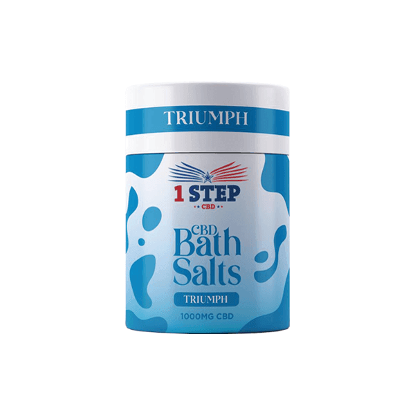 1 Step CBD 1000mg CBD Bath Salts - 500g (BUY 1 GET 1 FREE) - remedykartelcbd1stop