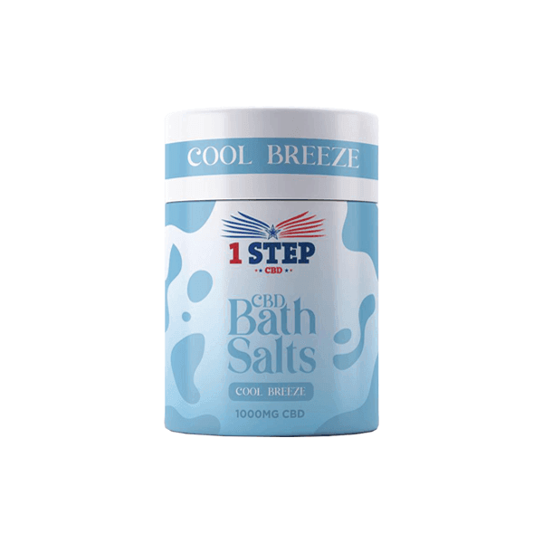 1 Step CBD 1000mg CBD Bath Salts - 500g (BUY 1 GET 1 FREE) - remedykartelcbd1stop