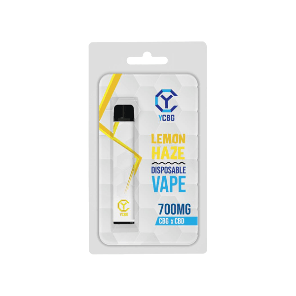 yCBG 700mg CBD + CBG Flowform Disposable Vape Pen (BUY 1 GET 1 FREE) - remedykartelcbd1stop