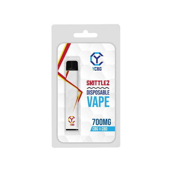 yCBG 700mg CBD + CBG Flowform Disposable Vape Pen (BUY 1 GET 1 FREE) - remedykartelcbd1stop
