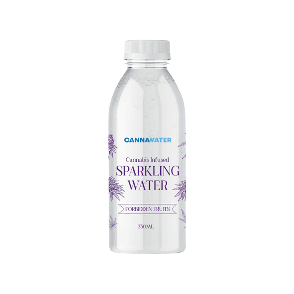 Cannawater Cannabis Infused Forbidden Fruits Sparkling Water 250ml - remedykartelcbd1stop