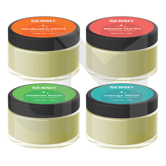 Sensi CBD 100mg CBD Massage Wax - 100g (BUY 1 GET 1 FREE) - remedykartelcbd1stop