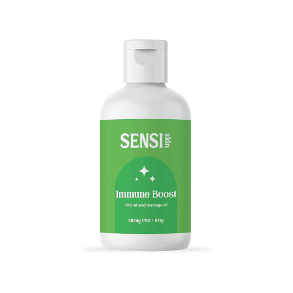 Sensi CBD 100mg CBD Massage Oil - 100ml (BUY 1 GET 1 FREE) - remedykartelcbd1stop
