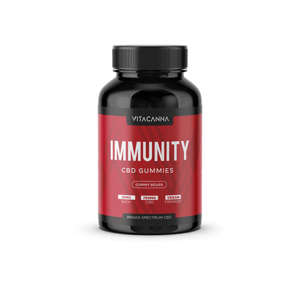 Vita Canna Broad Spectrum 750mg CBD Vegan Gummy Bears - remedykartelcbd1stop
