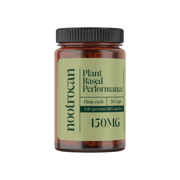Nootrocan 450mg Full Spectrum CBD Nootropic Capsules - 30 Caps - remedykartelcbd1stop