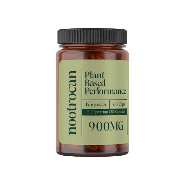 Nootrocan 900mg Full Spectrum CBD Nootropic Capsules - 60 Caps - remedykartelcbd1stop