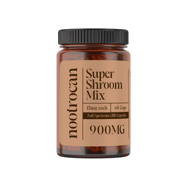 Nootrocan 900mg Full Spectrum CBD Nootropic Capsules - 60 Caps - remedykartelcbd1stop