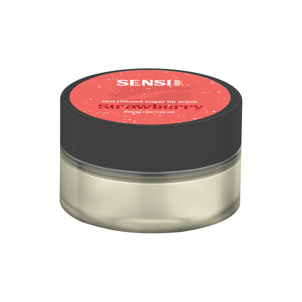 Sensi Skin 100mg CBD Sugar Lip Scrub - 25g (BUY 1 GET 1 FREE) - remedykartelcbd1stop