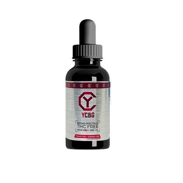 yCBG Broad-Spectrum 2000mg CBD + 700mg CBG Oil 30ml - remedykartelcbd1stop
