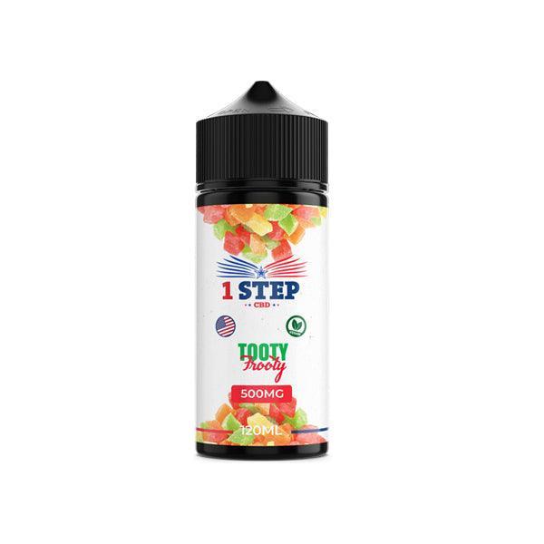 1 Step CBD 500mg CBD E-liquid 120ml (BUY 1 GET 1 FREE)