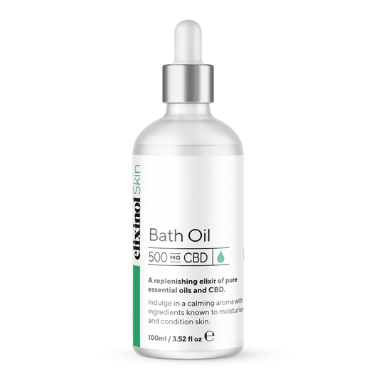 Elixinol Skin 500mg CBD Bath Oil - 100ml