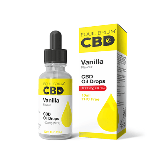 1000mg Equilibrium CBD Oil 10ml - Vanilla Flavour