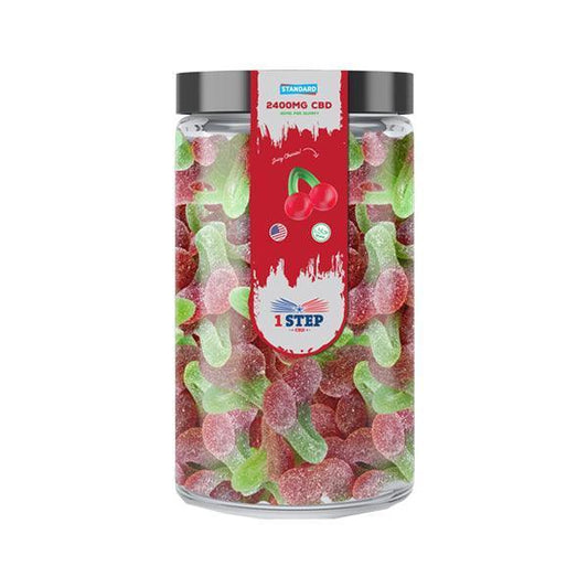 1 Step CBD Standard Gummies 2400mg (800g) (BUY 1 GET 1 FREE) - remedykartelcbd1stop