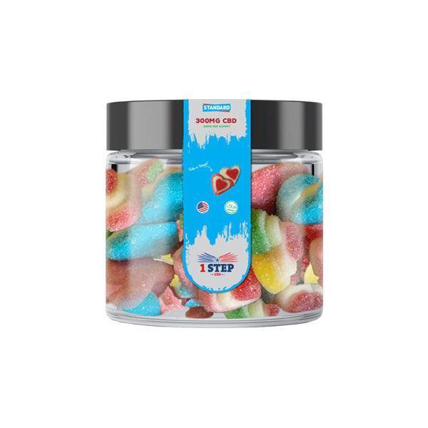 1 Step CBD Standard Gummies 300mg (100g) (BUY 1 GET 1 FREE) - remedykartelcbd1stop