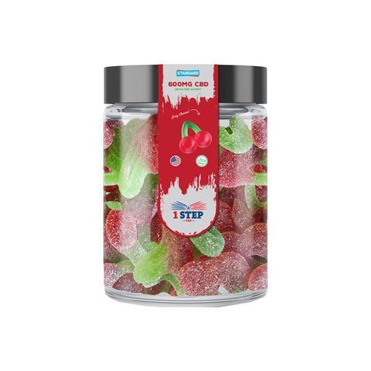 1 Step CBD Standard Gummies 600mg (200g) (BUY 1 GET 1 FREE) - remedykartelcbd1stop