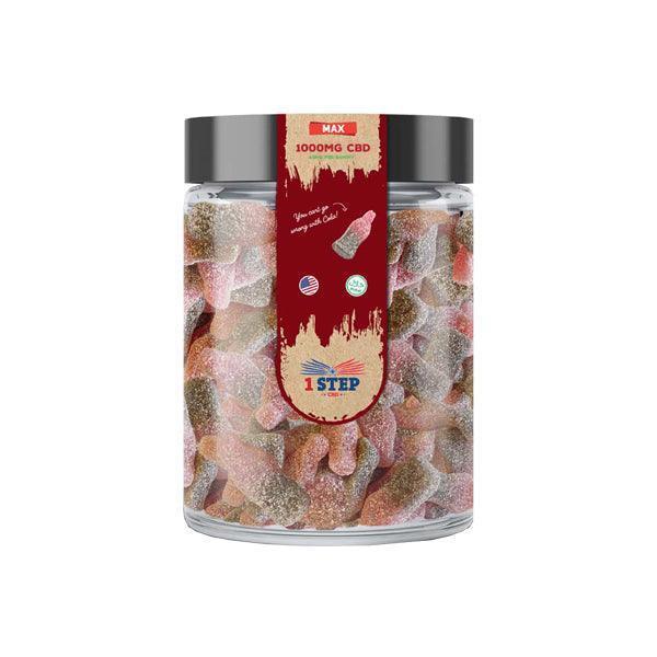 1 Step CBD Max Gummies 1000mg (200g) (BUY 1 GET 1 FREE) - remedykartelcbd1stop