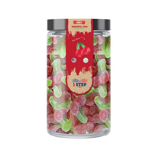1 Step CBD Max Gummies 4000mg (800g) (BUY 1 GET 1 FREE) - remedykartelcbd1stop