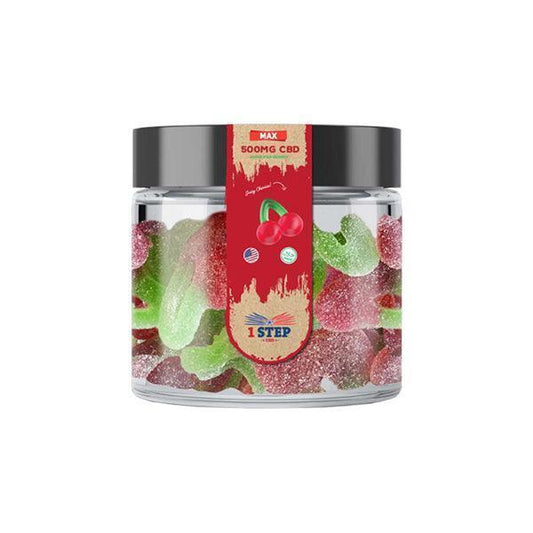 1 Step CBD Max Gummies 500mg (100g) (BUY 1 GET 1 FREE) - remedykartelcbd1stop