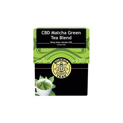 Buddha Teas 5mg CBD Tea Bags - Matcha Green Tea Blend - remedykartelcbd1stop