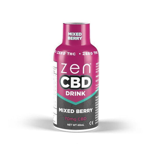 Zen 70mg CBD Drink - Mixed Berry - remedykartelcbd1stop
