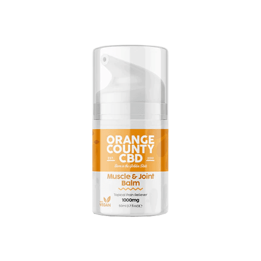 Orange County CBD 1000mg CBD Muscle And Joint Balm - 50ml - remedykartelcbd1stop