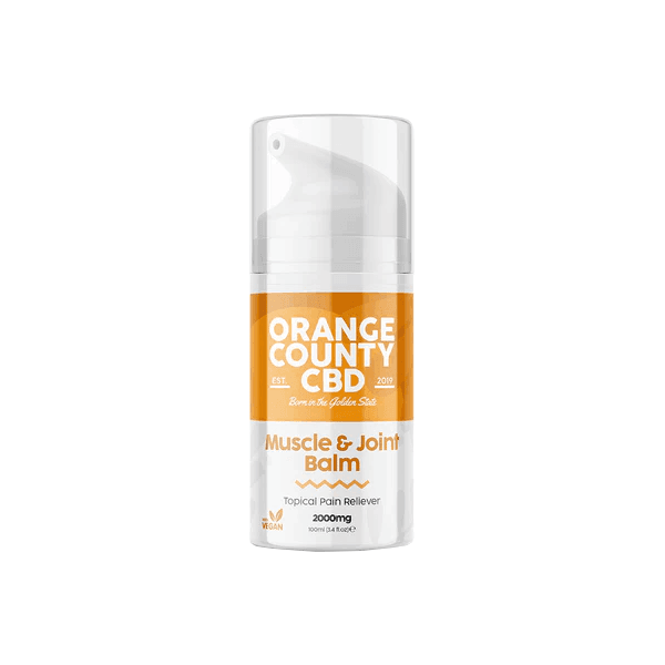 Orange County CBD 2000mg CBD Muscle and Joint Balm - 100ml - remedykartelcbd1stop