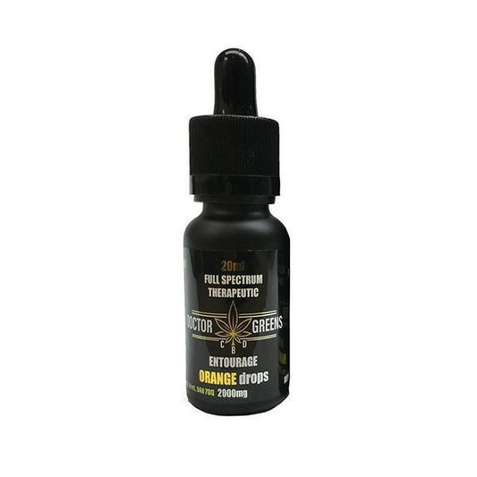 Doctor Green's 2000mg CBD Drops Tinctures 20ml (+ FREE ITEM!) - remedykartelcbd1stop