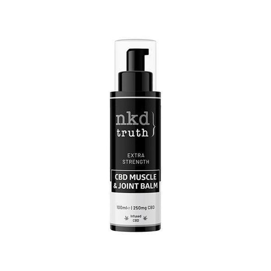 NKD 250mg CBD Muscle & Joint Balm - 100ml (BUY 1 GET 1 FREE) - remedykartelcbd1stop