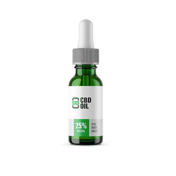 CBD Asylum 25% 2500mg CBD Oil 10ml (BUY 1 GET 2 FREE) - remedykartelcbd1stop